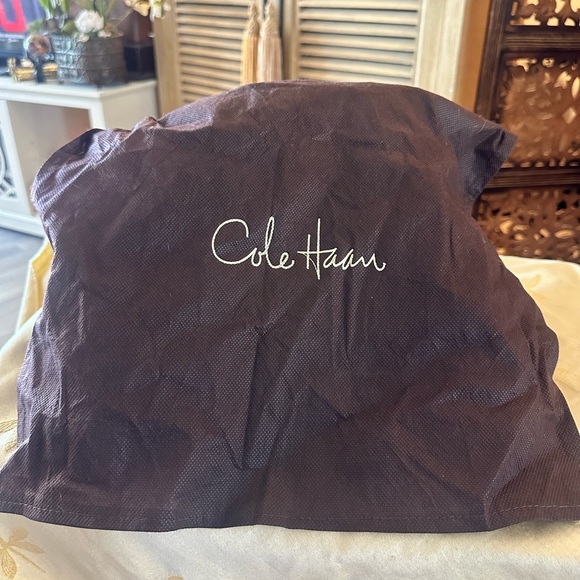 Cole Haan Cream & Gray Python Peep Toe Platform High Heel Shoes.